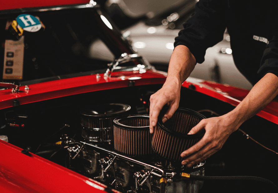 mechanic-pouring-antifreeze-coolant-birmingham