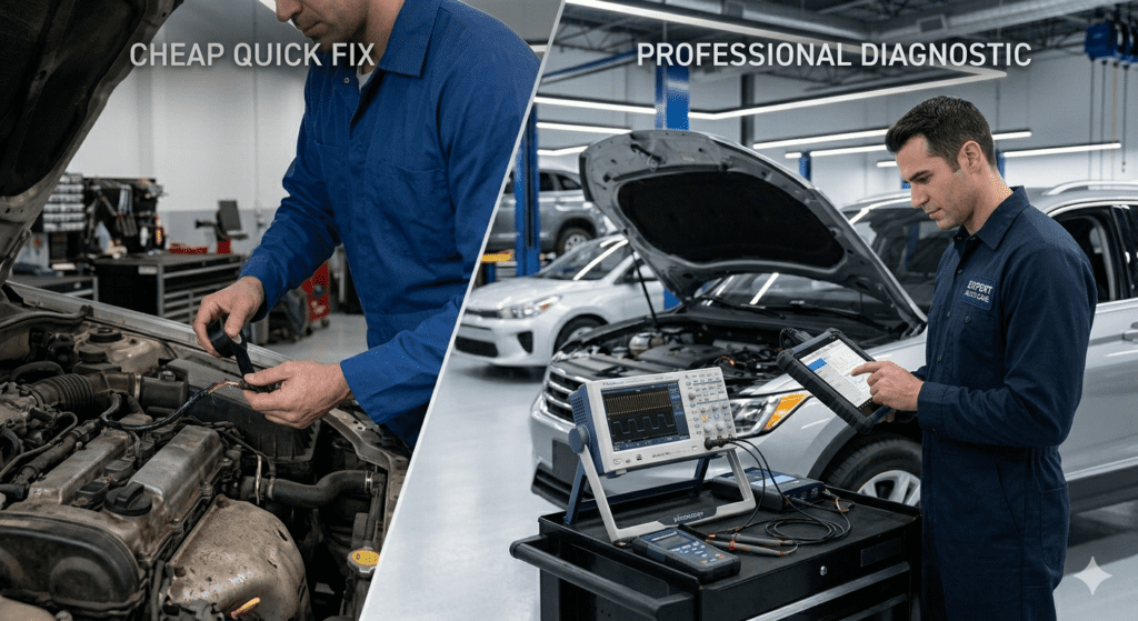 Cheap Car Repair vs Diagnostics