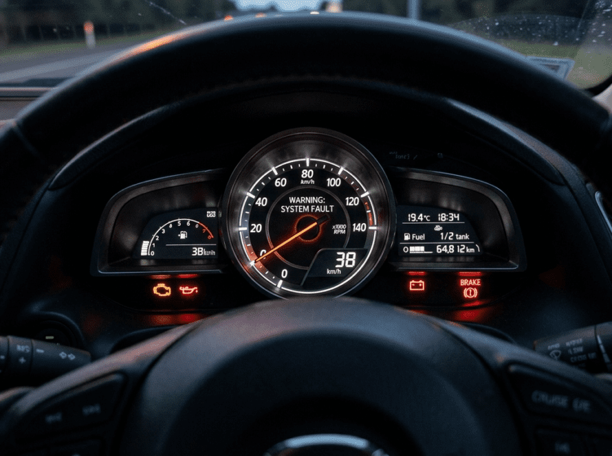 Dashboard Warning Lights Illuminated Birmingham AL