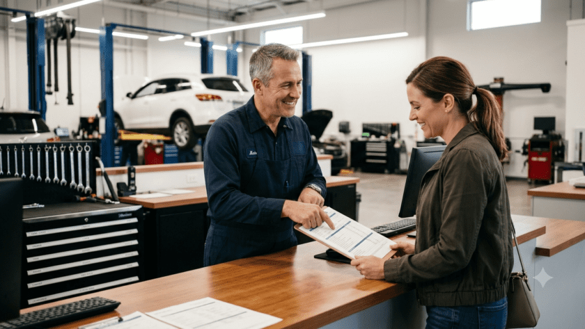Honest Mechanic Explaining Car Repairs Birmingham AL